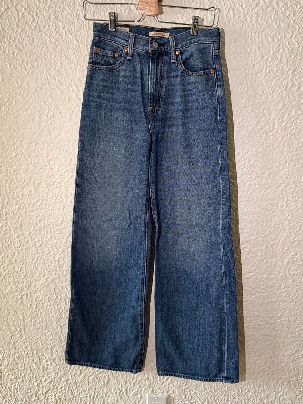 Levi’s Ribcage Wide Leg Jean in Maybe Anywhere - Picture 7 of 8